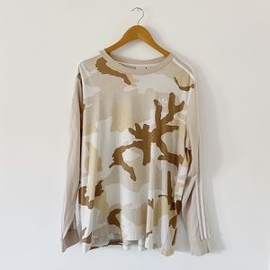 Camo Adidas Long Sleeve